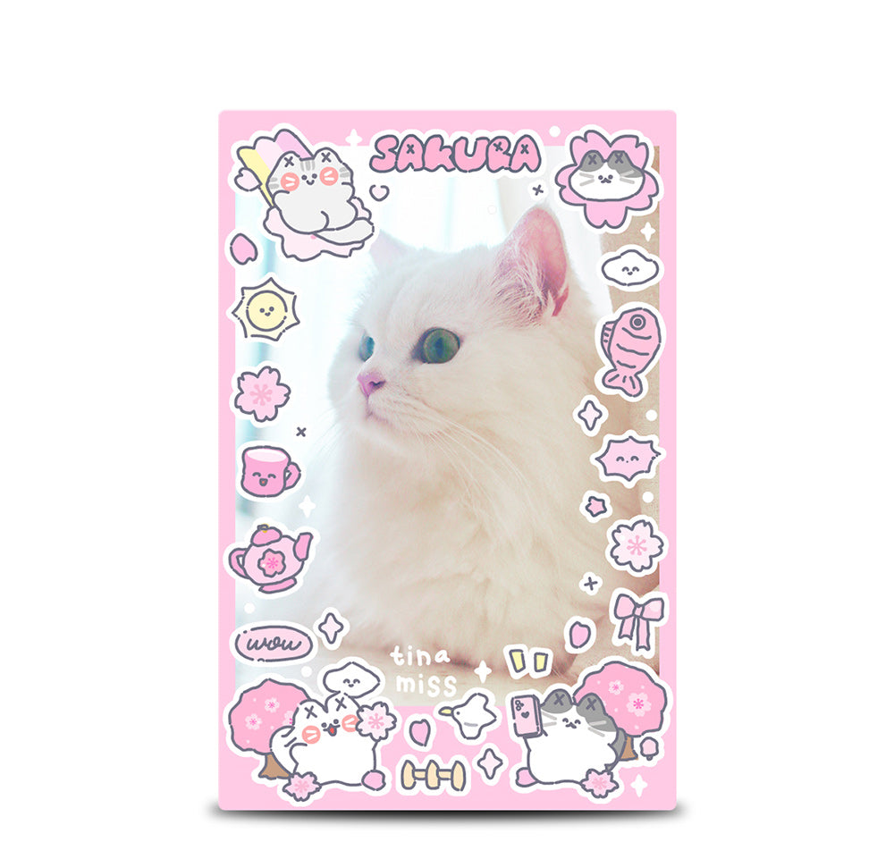 「MISSTINA」Spring Symphony Mi Sticker Roll Tape Star Sparkling Sand Film Original Handbag Matte Film Guk